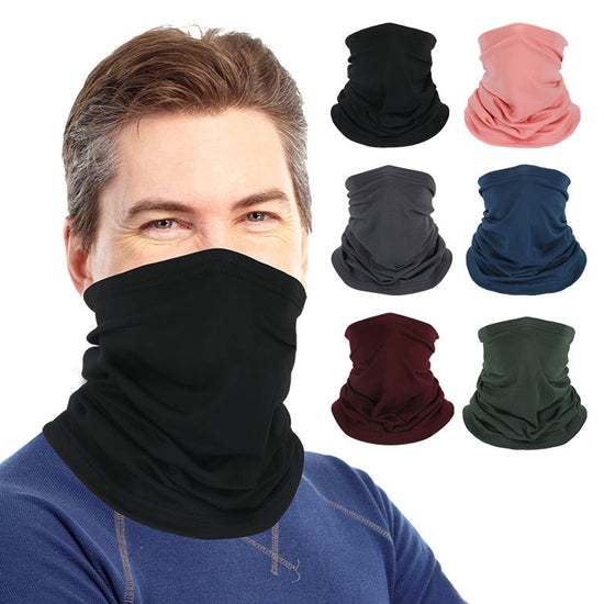 Outdoor Multi-Functional Face Towel/Mask: Sunscreen Magic Bandana for Fishing, Riding & Sports - Thickened Headscarf Neck Sleeve - Breathable Spandex/Lycra - Variable Shapes for Ultimate Protection
