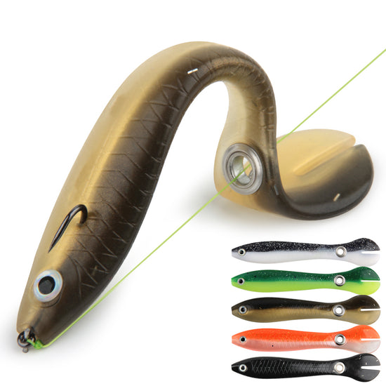 Hyper-Realistic Swimming Lure | Slip-Mechanism Soft Bait for Bass, Trout & Pike (10cm)