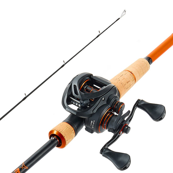 High-Performance 7ft Baitcasting Combo | Sensitive IM7 Carbon Fiber Rod & 7.0:1 Gear Ratio Reel