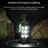 Durable alloy and ABS M84 grenade simulation LED camping light for tactical use, outdoor survival, and immersive role-playing. Requires 2 CR123A batteries (not included)