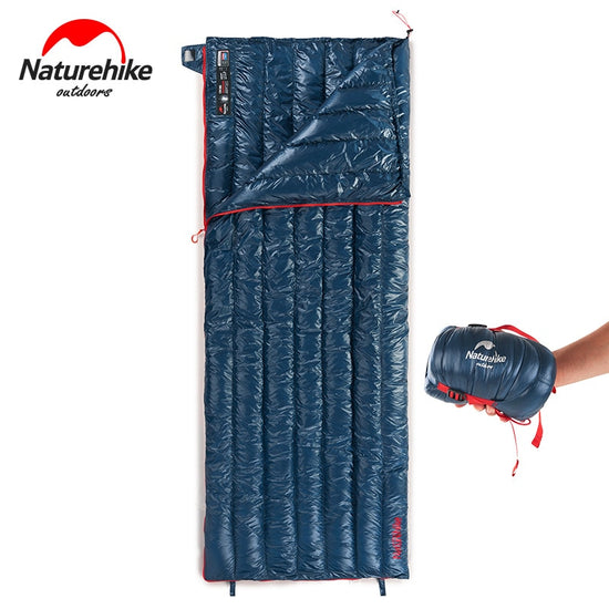 Naturehike Ultralight 800 Fill Power Goose Down Sleeping Bag (Size M, Dark Blue)