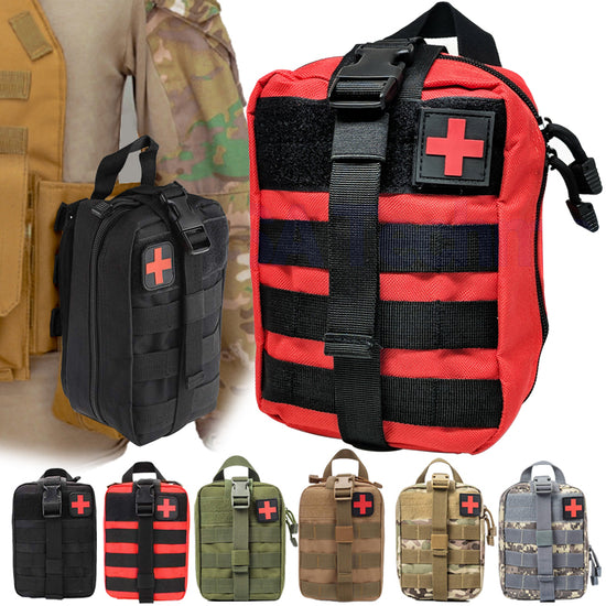 Lifeline Tactical Med-Pouch | Quick-Response Waterproof First Aid Organizer