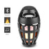 A black, cylindrical Bluetooth speaker with a lattice design revealing an internal LED light that mimics a flickering flame is shown against a white background. Icons on the left indicate Bluetooth connectivity, flame light effect, and music playback.