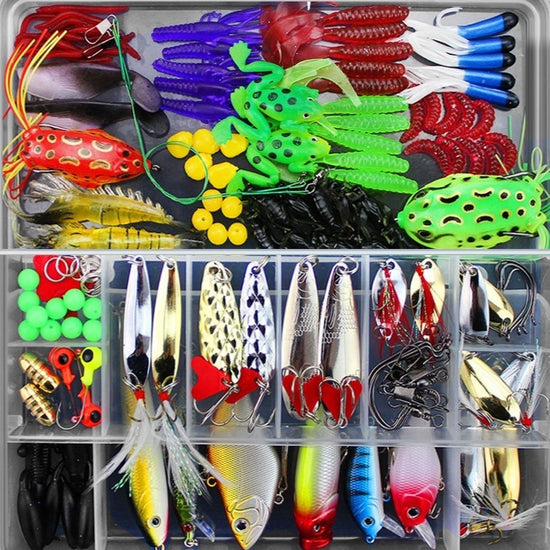 141-Piece Master Lure Collection | Multi-Depth Swimming Bait Set for All Water Layers